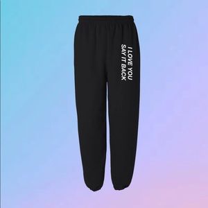 Lonely Ghost Netflix & Chill Sweatpant